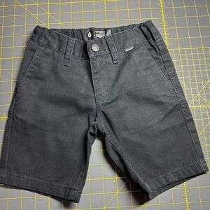 Hurley Black Casual Shorts Knee-Length Cotton Blend